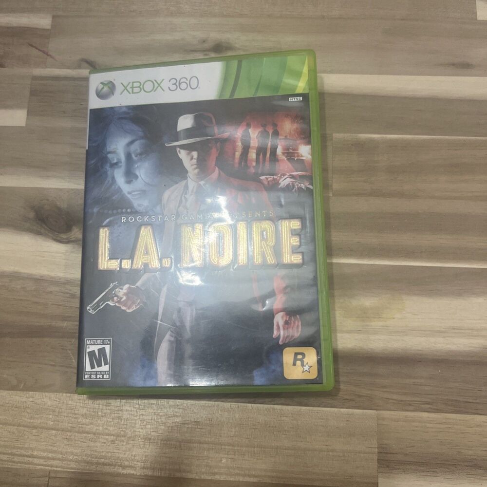 L.A. Noire (Microsoft Xbox 360, 2011) Pre-owned Complete
